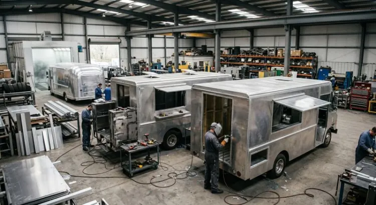Camion magasin de marché : carrosserie et constructeurs en France