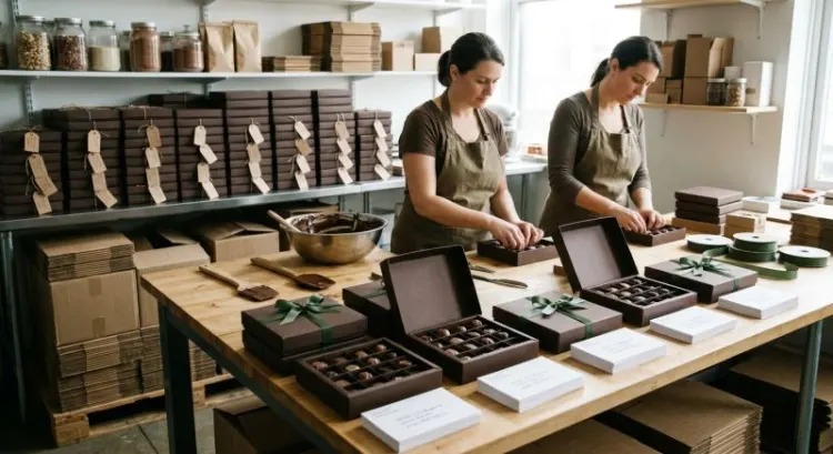 Chocolatier : envoi de cadeaux clients à plusieurs adresses en France