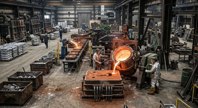 Fonderie aluminium près de Lyon en Rhône-Alpes : procédés et capacités