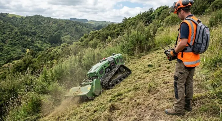 Matériel de débroussaillage en forte pente : quelles solutions sûres ?