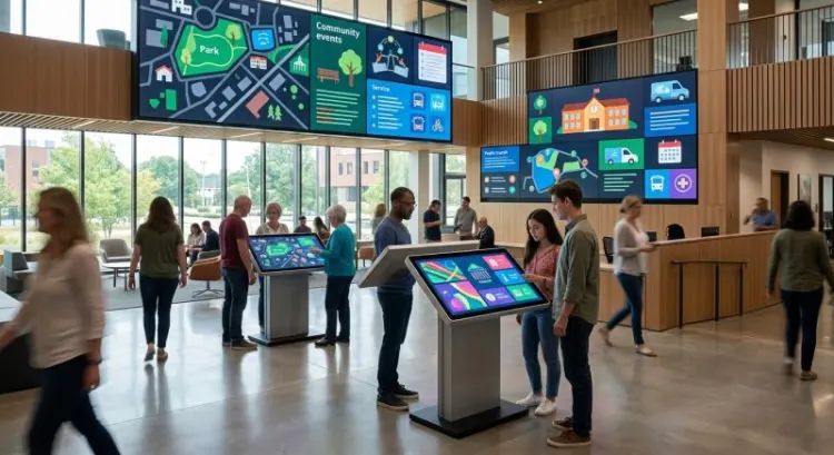 Affichage dynamique en collectivité territoriale : RGPD et accessibilité